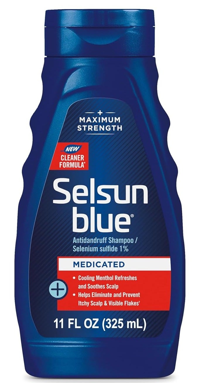Selsun Blue, Antidandruff Shampoo, Medicated, 11 fl oz (325 ml) - Image 1